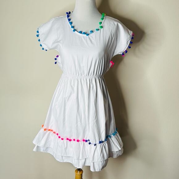 Peixoto White Nissi Girls Mini Dress - Picture 2 of 9